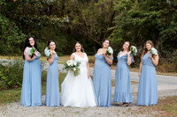Bride and Bridesmaids