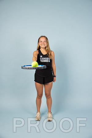 2025 Cosby Girls Tennis Media Day-13082